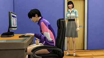 play Vor der Webcam und am Computer fühlt sich diese junge Frau beim Sex wohl