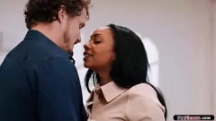 play Vals spelen wordt betrapt op interraciale seks