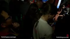 play Deusa morena dominada em público: ação de grupo hardcore com paus grandes e escravidão